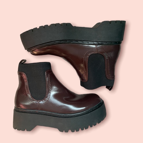 Call It Spring Chelsea Chunky Platform Boots - Picture 1 of 5